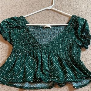 Pacsun V-Neck Babydoll Top